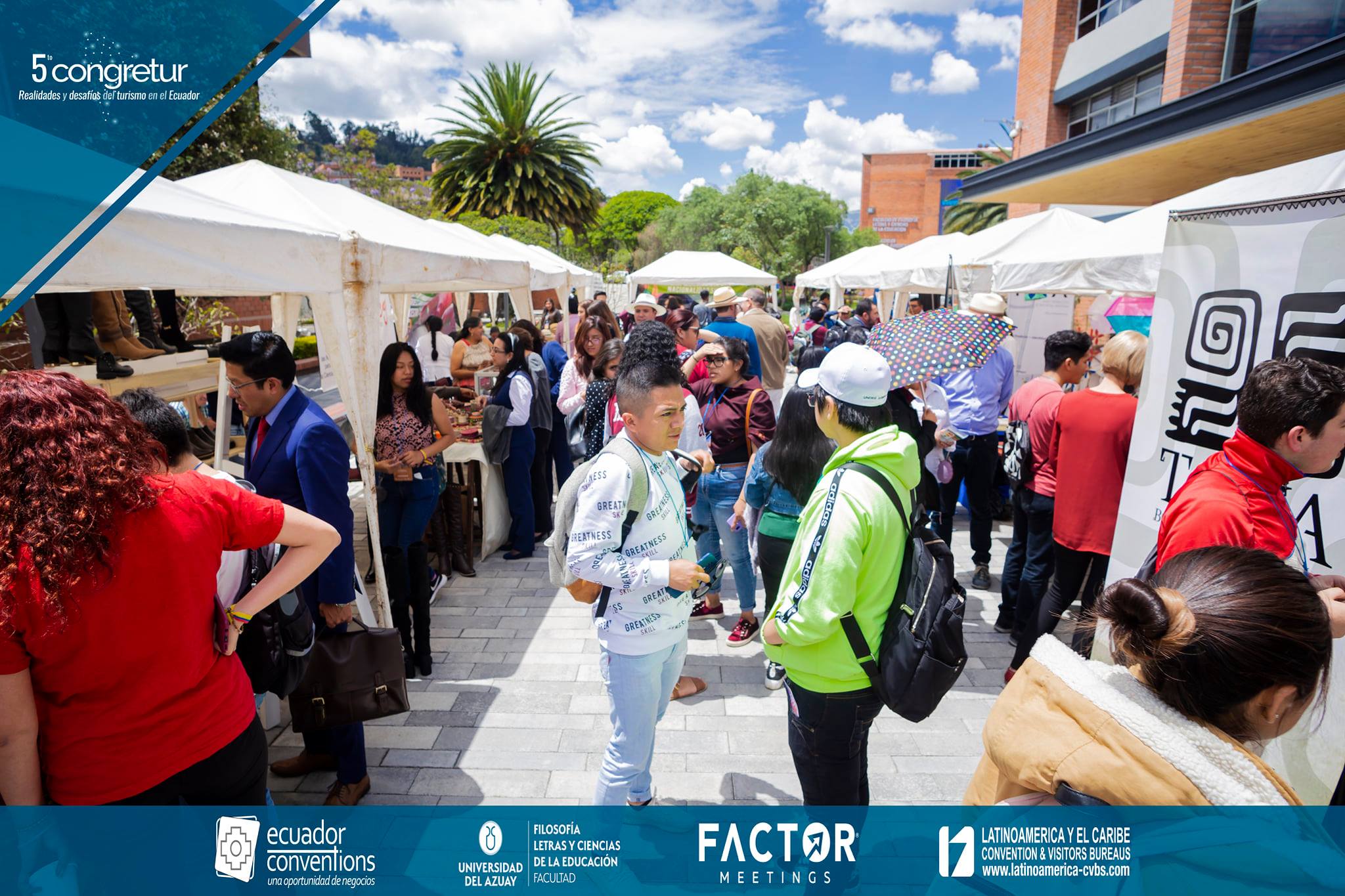 Feria de emprendimientos turísticos en la Quinta Edición CONGRETUR 2019